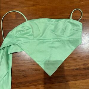 Tie back bandana shirt